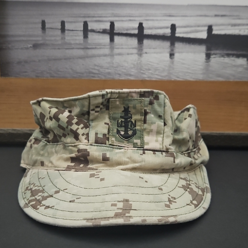2/$13 Digital Camo Anchor Logo Cap